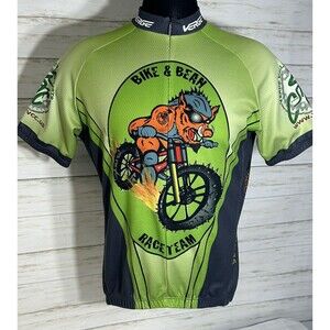 Verge Sport Racing VERDE VALLEY Cycling Jersey Shirt Men Racing Large Bike Bean